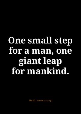One Small Step Quote