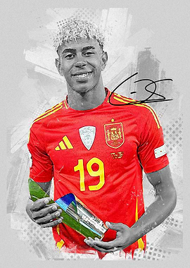 Yamal Portrait with Trophy