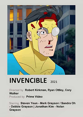 Invincible 2021 Minimalist Poster