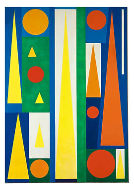 Geometric Shapes Abstract Art by Auguste Herbin