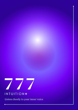777 Intuition Angel numbers aura