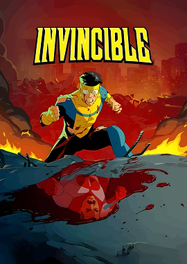 Invincible Comic Book Cover Art