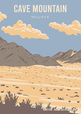 Cave Mountain Mojave Desert