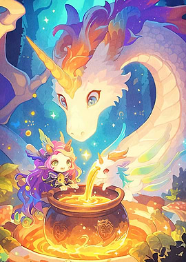 Dragon Fairy Cauldron