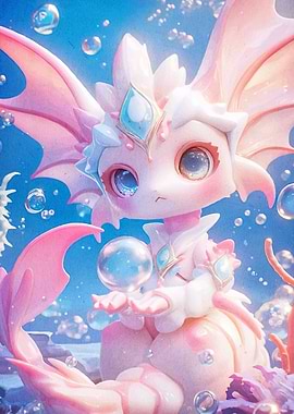 Cute Sea Creature Bubble