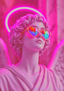 Neon Angel Pink Trendy
