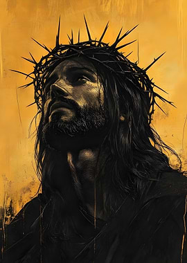 Jesus Christ with Crown of Thorns