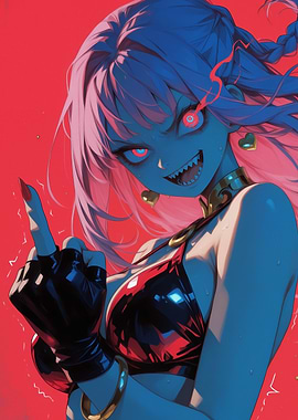 Anime Girl with Attitude