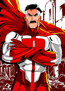 Omni-Man Heroic Stance