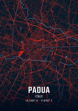 Padua City Map