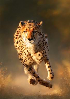 Cheetah Running