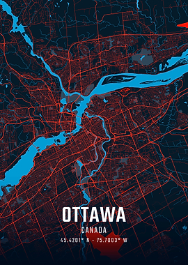 Ottawa City Map