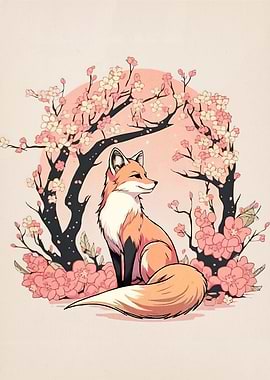 Fox Cherry Blossoms