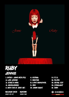 Jennie Ruby Album Cover Art