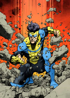 Invincible Comic Book Art