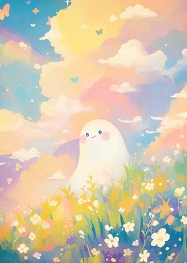 Cute Ghost Sky