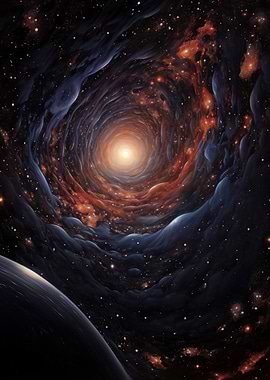 Cosmic Vortex Nebula