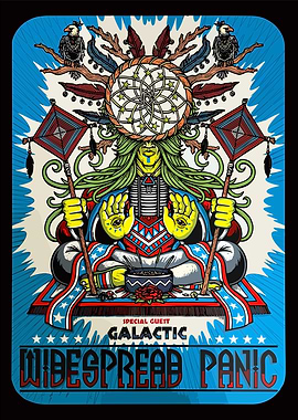 Widespread Panic Concert Poster Art