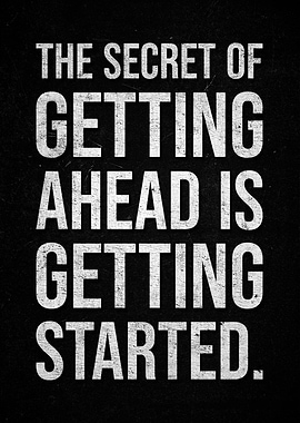 Inspirational Quote: Getting Ahead