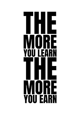 The More You Learn Typography