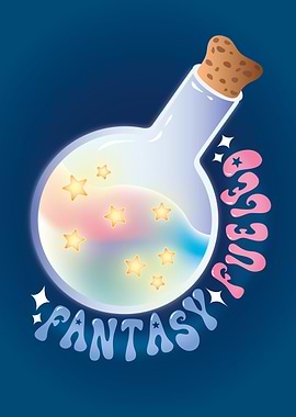 Fantasy Potion Bottle