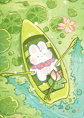 Bunny Boat Lotus