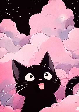 Cat Clouds Animal
