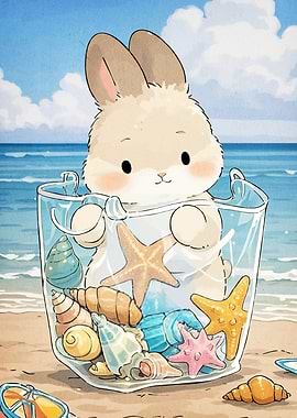 Bunny Seashells Beach