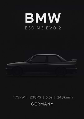BMW E30 M3 EVO 2