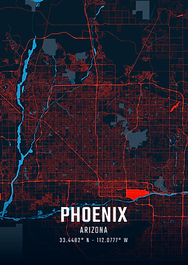 Phoenix City Map