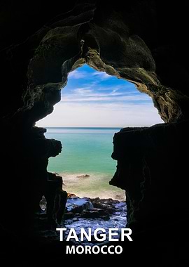 Hercules Cave in Tanger, Morocco