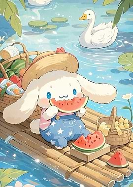 Cinnamoroll Watermelon Picnic