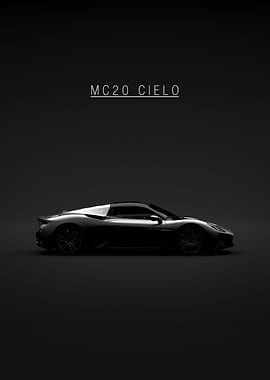 Maserati MC20 Cielo Black and White