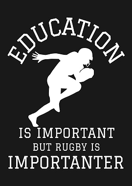 Education vs Rugby: A Funny Quote