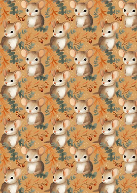 Cute Mouse Pattern
