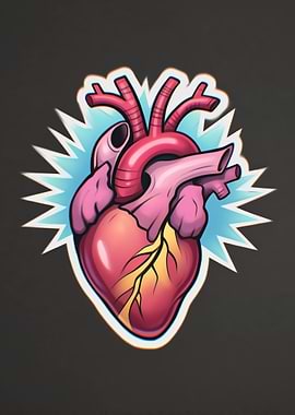 Neo Traditional Heart