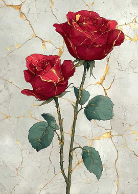 Two Red Roses