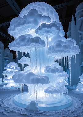 Frozen Cloud Sculpture
