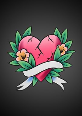 Broken Heart Tattoo