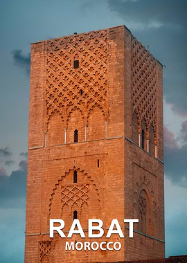 Hassan Tower, Rabat, Morocco