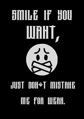 Smile If You Want Poster