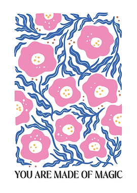 Floral Magic Art Print