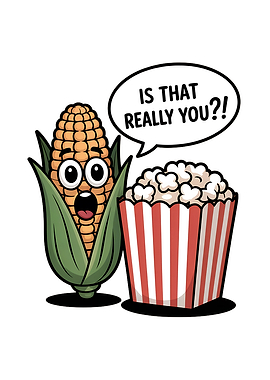 Funny Corn Popcorn Quote
