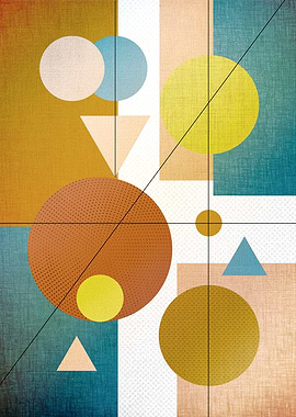 Geometric Shapes Abstract Art