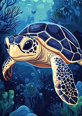 Sea Turtle Ocean