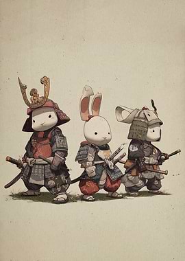 Samurai Rabbit Warriors
