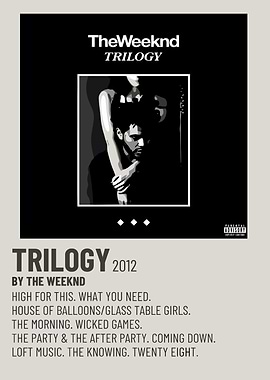 The Weeknd - Trilogy Album Cover