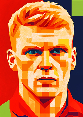 jerdy schouten Pop Art Portrait