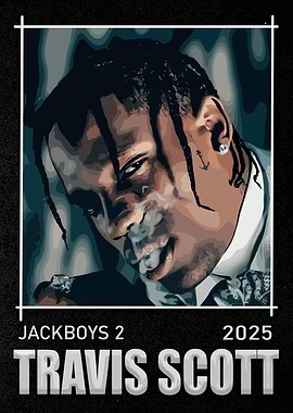 Travis Scott Jackboys 2 2025 Poster