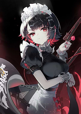 Maid with Red Eyes